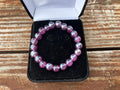 Orchid Glass Bracelet