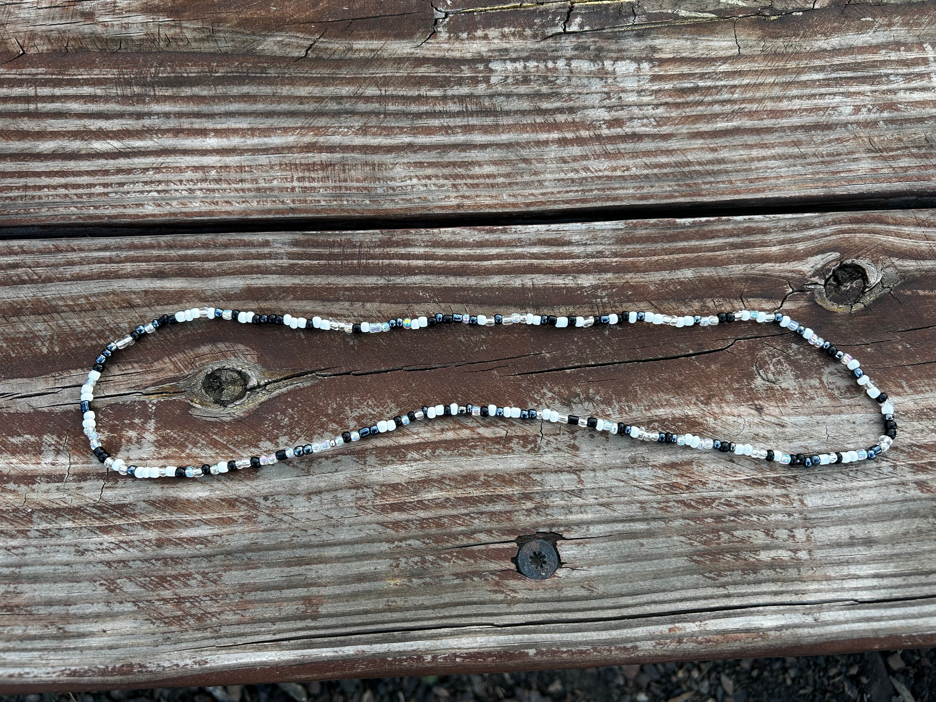 Monochrome Magic Waistbeads