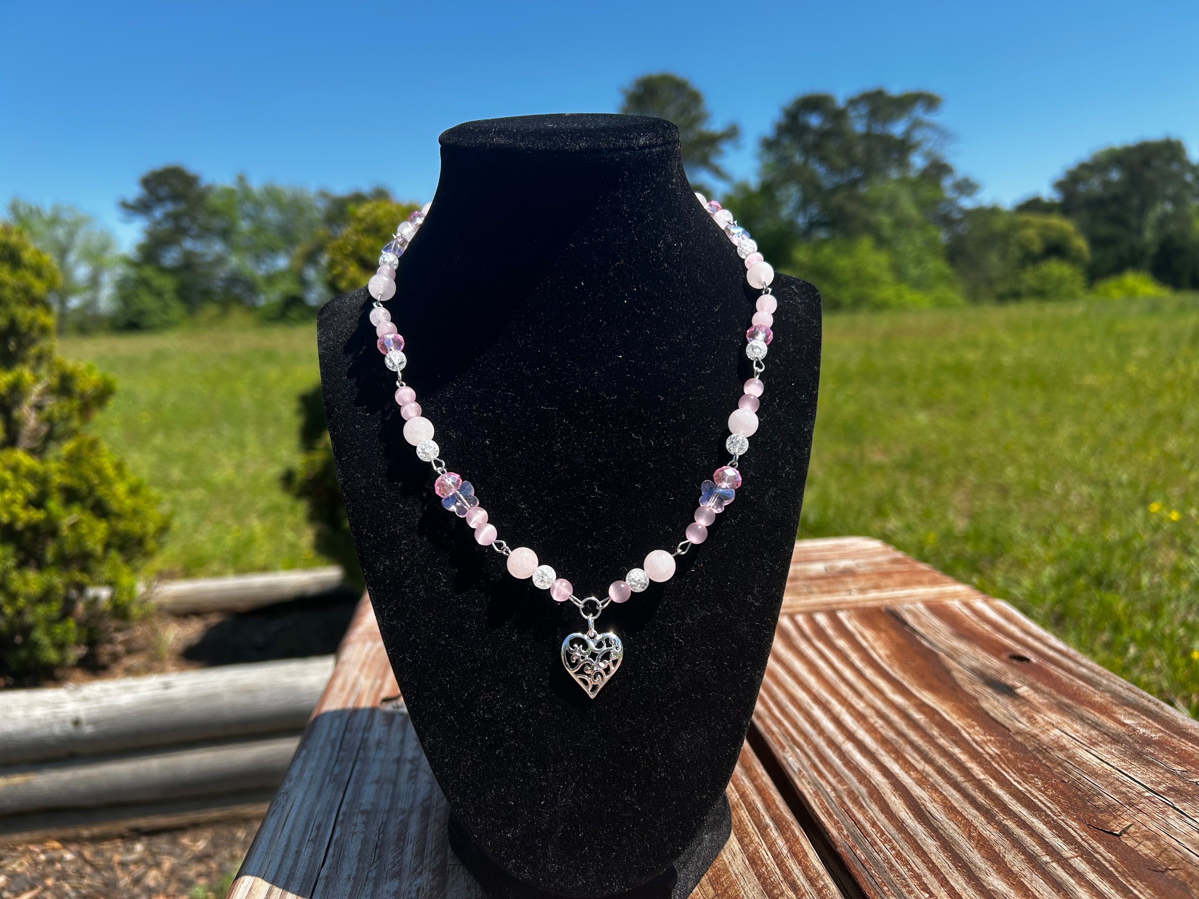 The Seraphina Heart Necklace