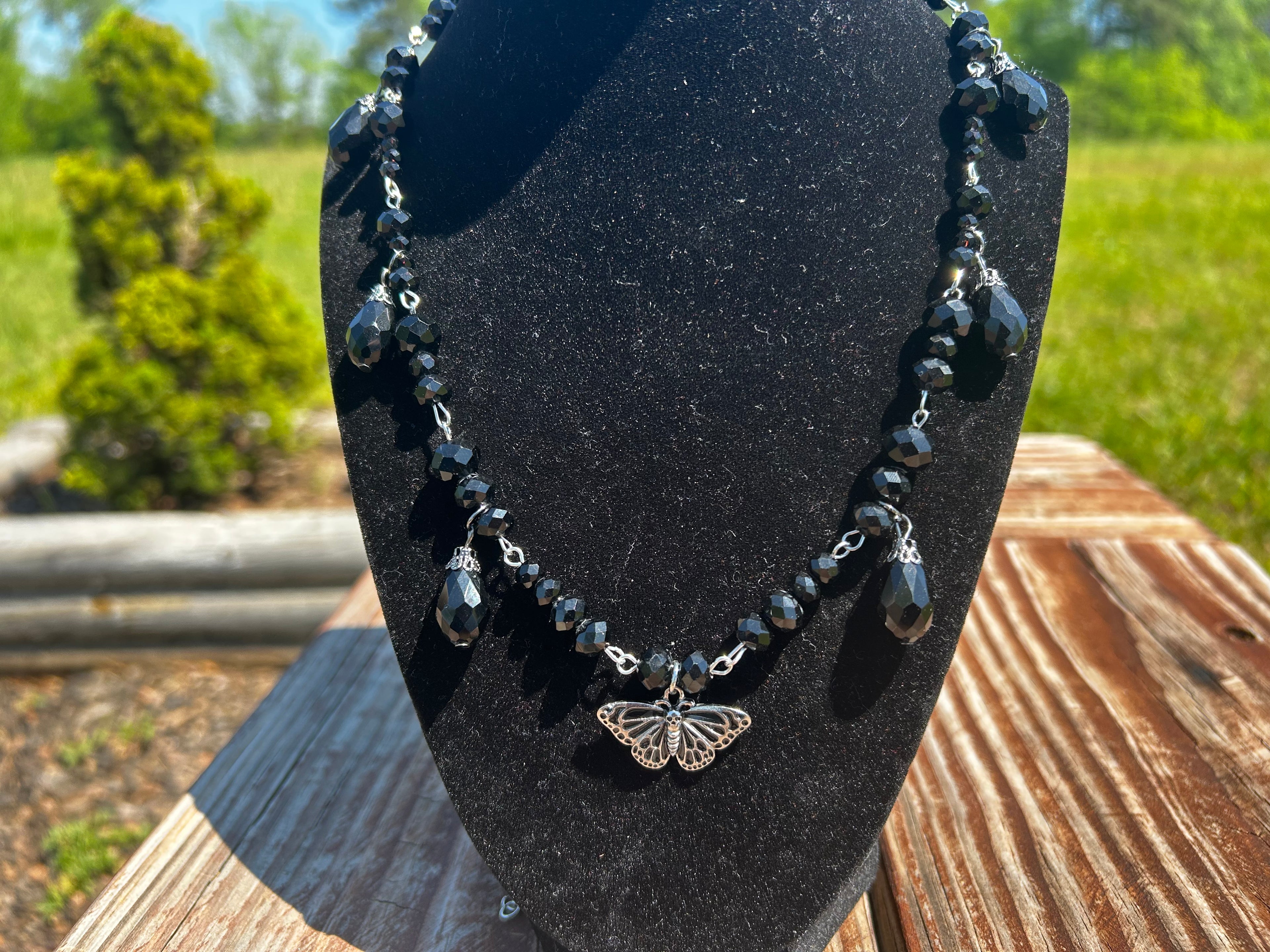 Lunar Moth Necklace