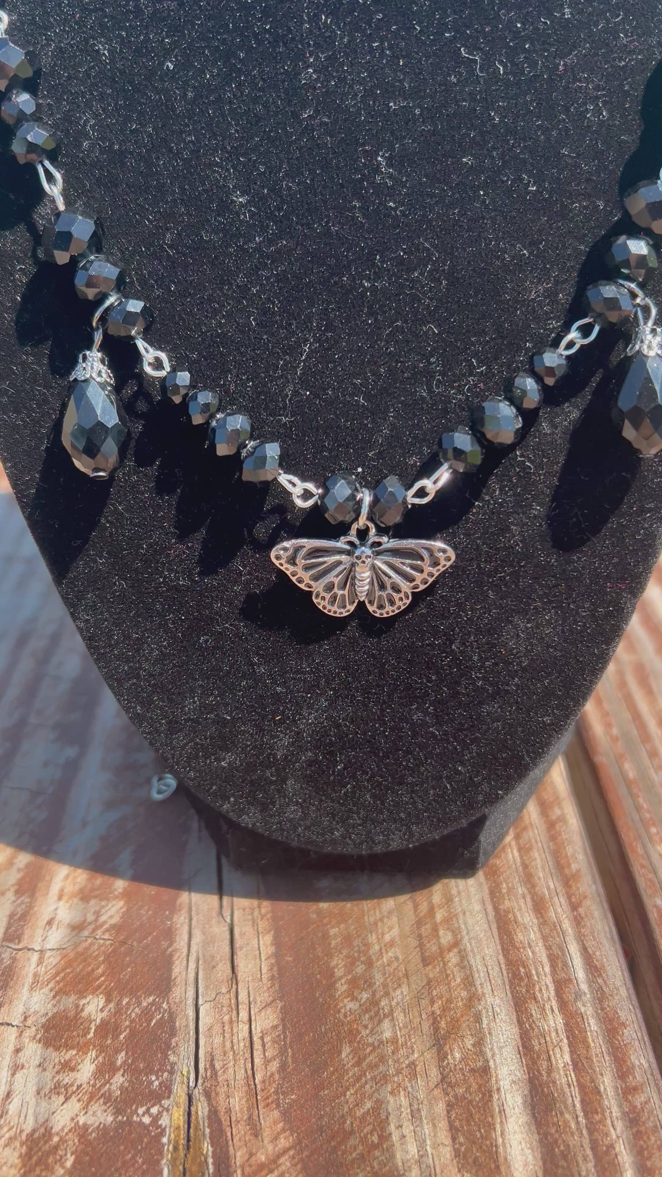 Lunar Moth Necklace