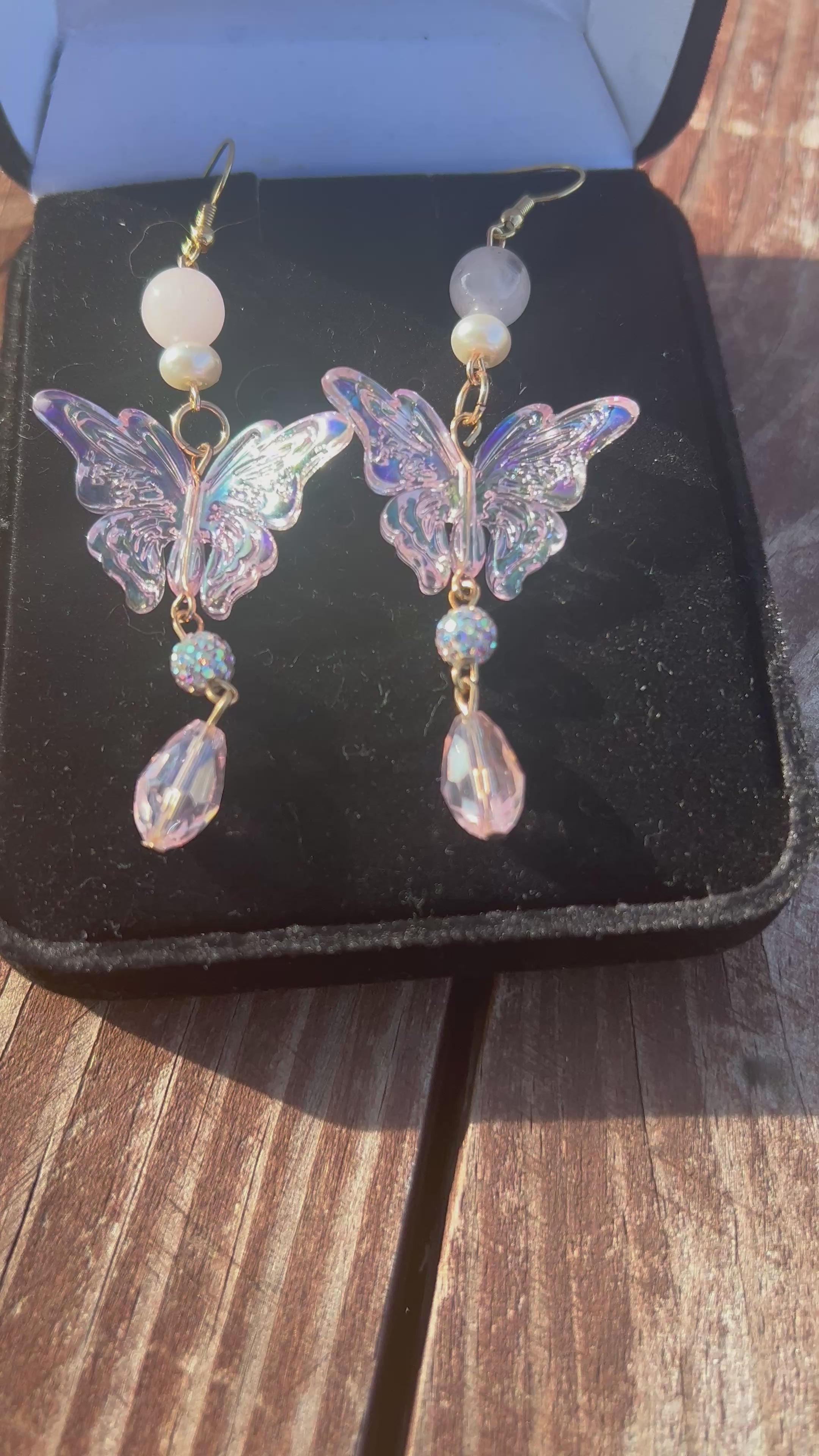 Cosmic Butterfly Earrings