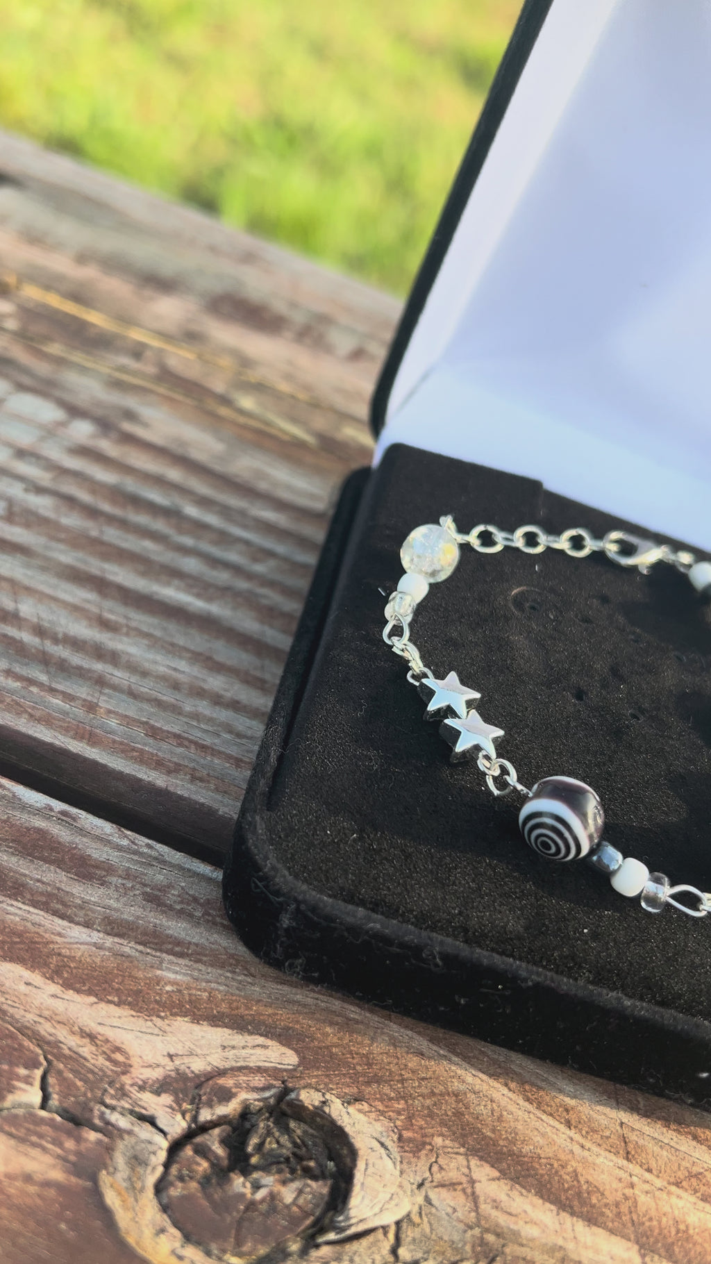 Starlit Lotus Bracelet